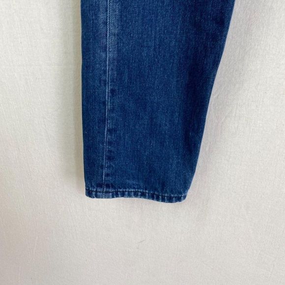 LEVI 522 Dark Blue Ripped Jean - Picture 6 of 13